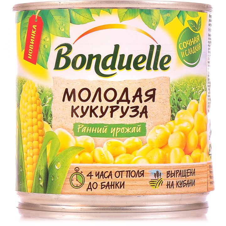 Кукуруза Бондюэль ж/б, 425мл