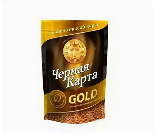 Кофе Черная карта Голд раств. м/у 240г