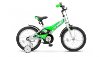 Детский велосипед STELS Jet 16 Z010 Белый/салатовый