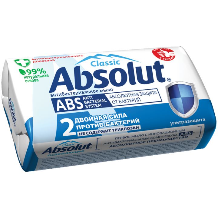 Мыло Абсолют 90г ABS Ультразащита