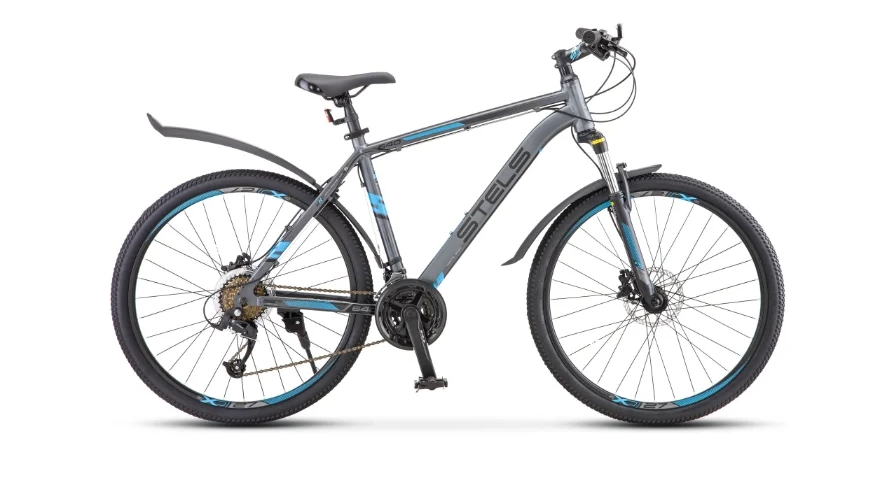 Горный (MTB) велосипед STELS Navigator 640 D 26 V010 Серый/синий