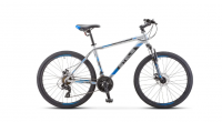 Горный (MTB) велосипед STELS Navigator 500 MD 26 F010 Серебристый/синий