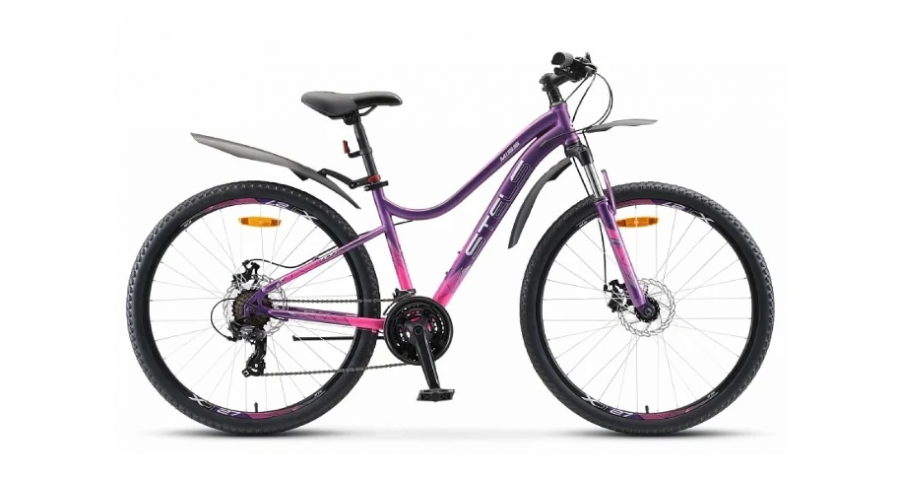 Горный (MTB) велосипед STELS Miss 7100 MD 27.5 V020 (2020) Пурпурный
