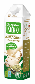 Молоко Гречневое Здоровое меню 1 л