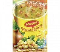 Горячая кружка Магги гороховый с сухариками 19г