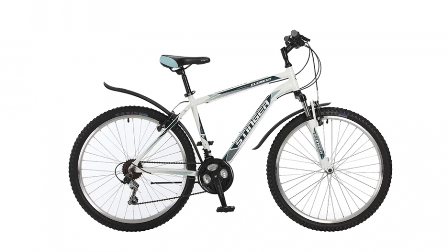 Горный (MTB) велосипед Stinger Element 26 Белый (117251)