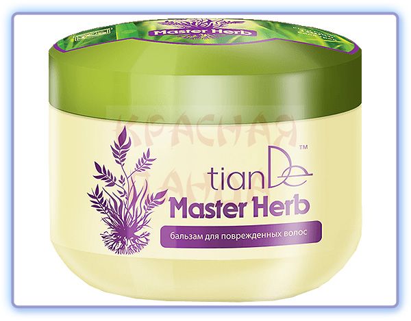 TianDe Master Herb Крем-бальзам для поврежденных волос