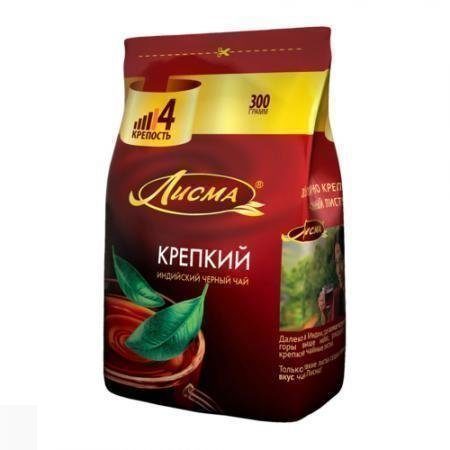 Чай Лисма Индия крепкий ср/лист м/у 300г