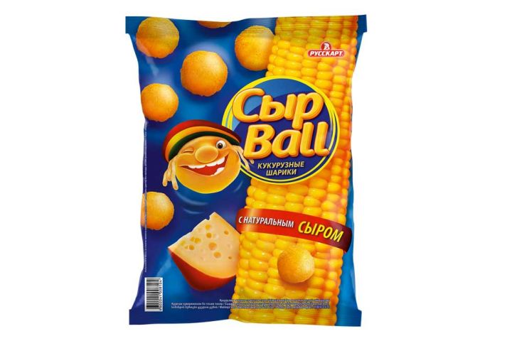 Кукурузные шарики СырBal сыр 80г