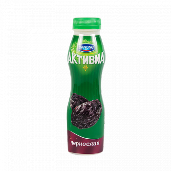 Биойогурт Активиа питьевой 2% 260г Чернослив Данон