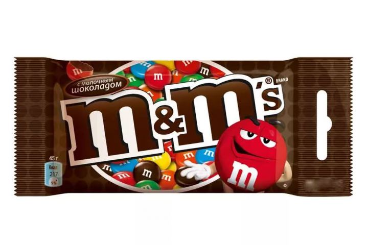 Драже M&Ms шоколадный 45г