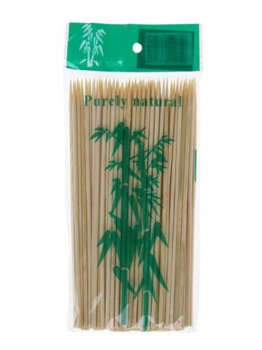Шпажки-шампуры деревянные (бамбуковые) 100шт 20см