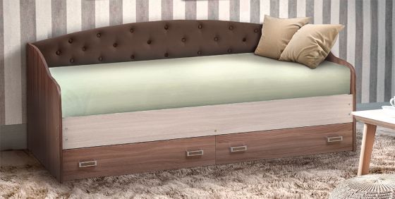 Кровать с мягким элементом Софа-7