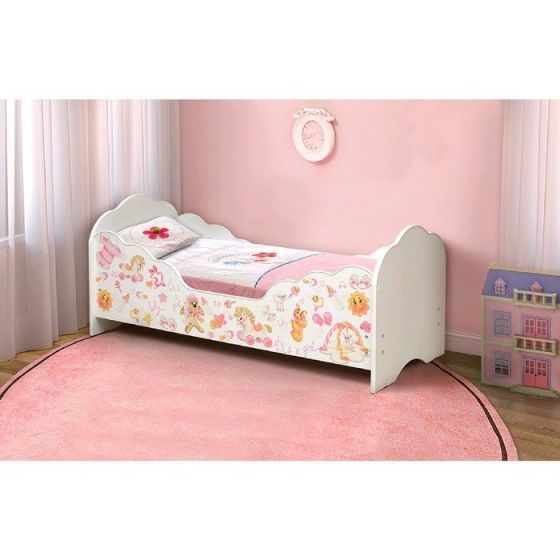 Кровать детская с фотопечатью для девочек Малышка № 4