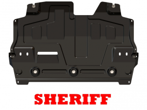 Защита картера Sheriff Polo Sedan/Rapid