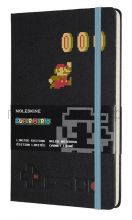 Книжка зап.Moleskine Large SUPER MARIO линейка черный Mario in Motion LESMQP060MA