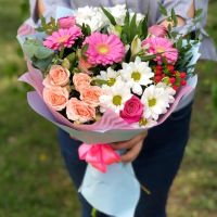 Букет "Розовые мечты"