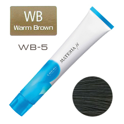 Lebel Materia µ Layfer WB5 - Тонирующая краска лайфер, Светлый шатен тёплый 80гр