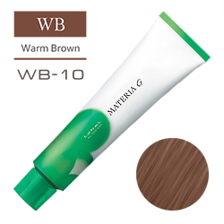 Lebel Краска для волос Materia G Тон WB10 - Яркий блондин теплый коричневый 120 гр.