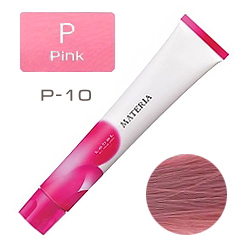 Lebel Materia New 3D Краска для волос P10 - Яркий блондин розовый 80 гр