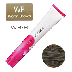 Lebel Materia New 3D Краска для волос WB8 - Светлый блондин тёплый коричневый 80 гр