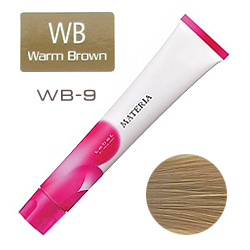 Lebel Materia New 3D Краска для волос WB9 - Очень светлый блондин тёплый коричневый 80 гр