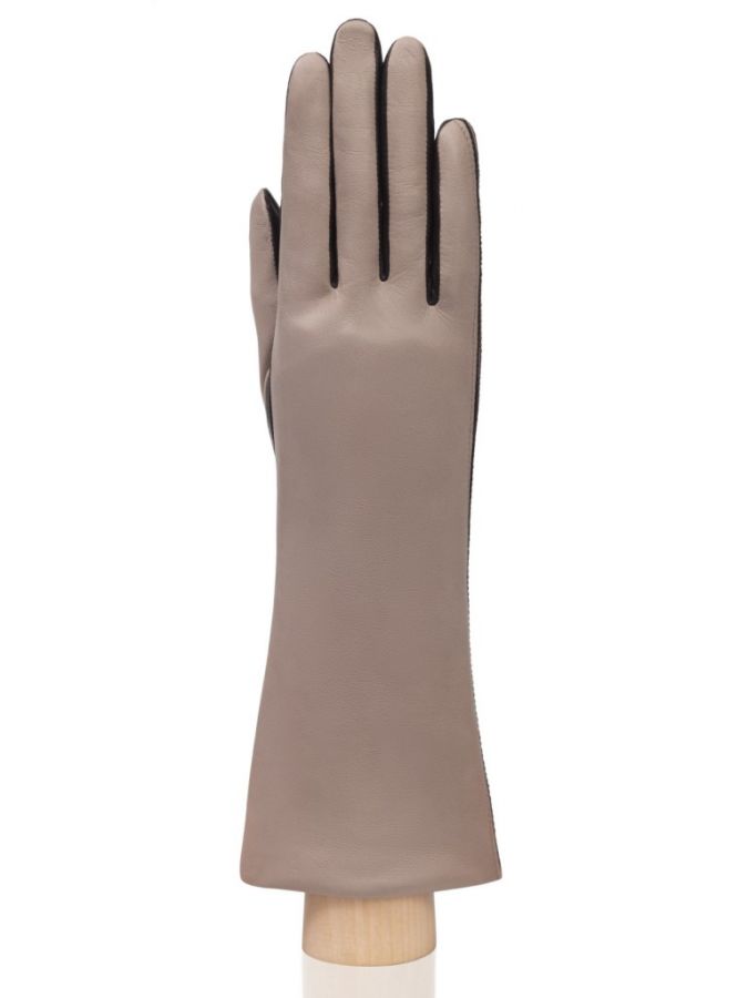 Длинные бежевые перчатки ELEGANZZA GR01-00029985