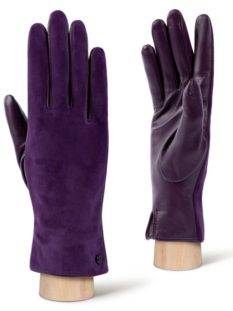 Фиолетовые перчатки ELEGANZZA GR01-00034874