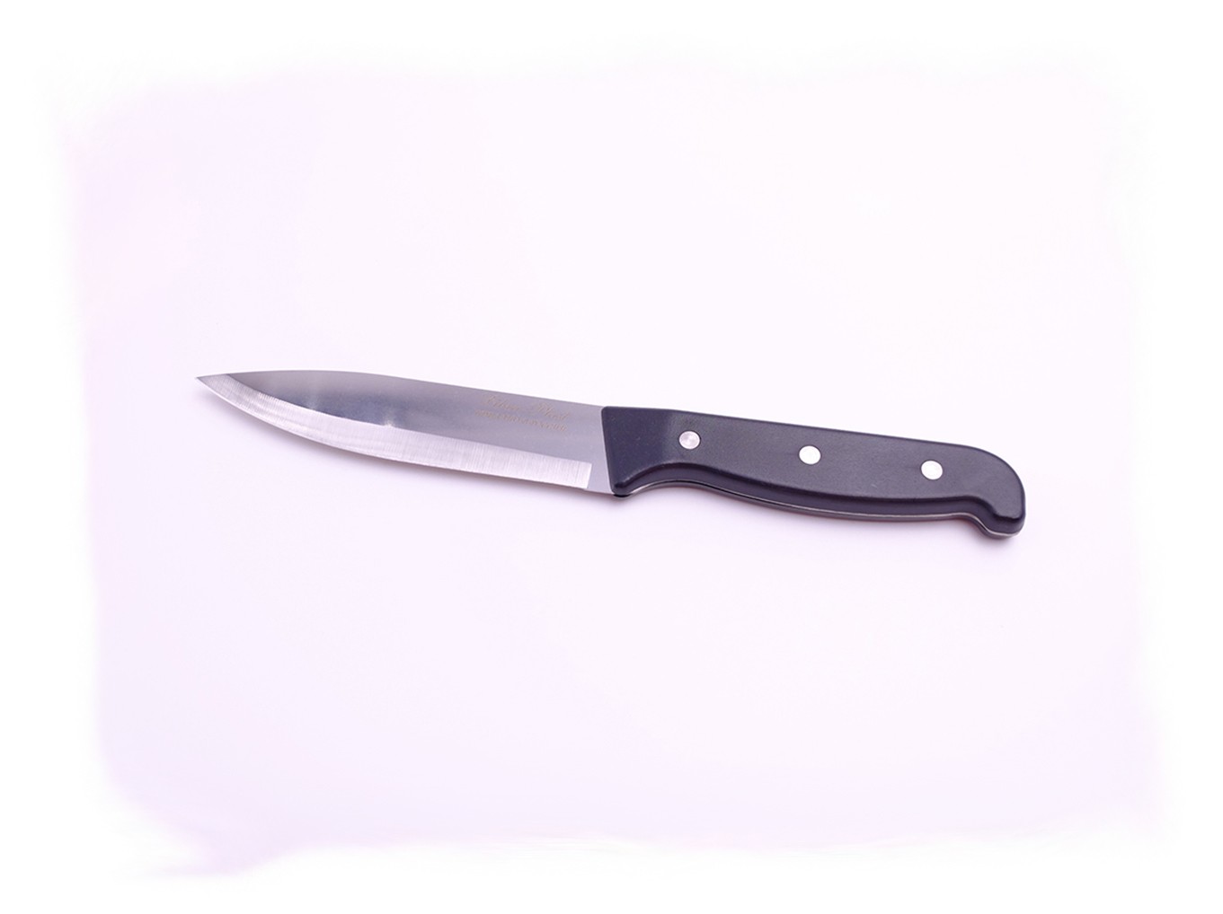 Нож кухонный с пластиковой ручкой 25см КН-100