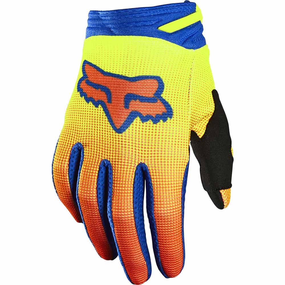 Fox 2021 180 Oktiv Fluorescent Yellow перчатки