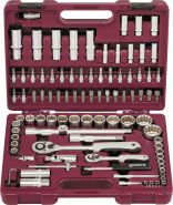 UTS0094MP Набор инструмента универсальный 1/4", 1/2"DR с головками торцевыми MultiProf Thorvik, 94 предмета