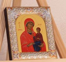 Икона Анна, мать Пресвятой Богородицы (9х10,5см)