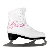 Фигурные коньки СК Ladies Lux Fur Corso CK-IS000033 розовые
