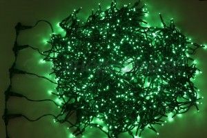 Гирлянда электрическая Neon-Night Клип Лайт Зелёный 323-604