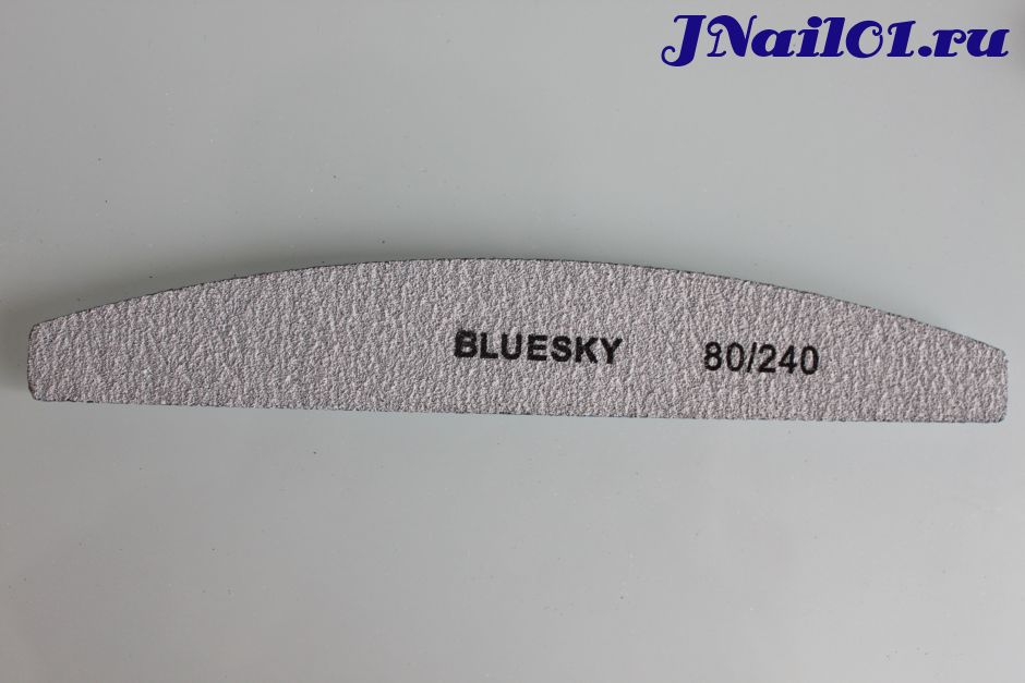 Bluesky, пилка лодка для искусственных ногтей 80/240 грит
