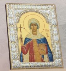 Икона Нина просветительница Грузии (18х24см)