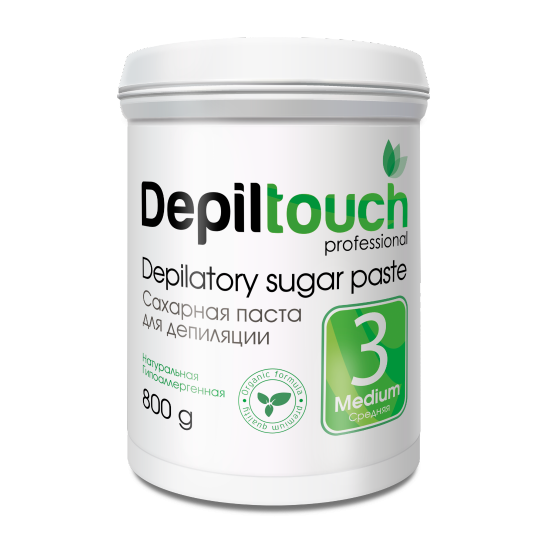 Сахарная паста Depiltouch Professional средняя №3 800 гр.