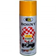 Bosny Акриловая аэрозольная краска RAL Professional, название цвета "Желтый лимон", глянцевая, RAL 1003, объем 520мл.