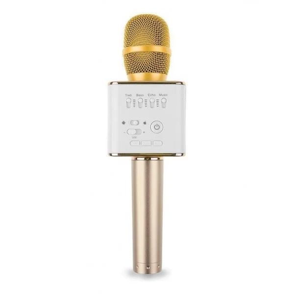 Micgeek Q9 Беспроводной Микрофон, Цвет Золотистый