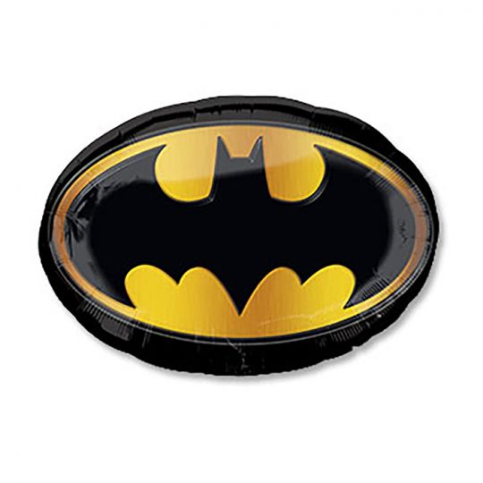 Бэтмен эмблема шар фольгированный с гелием