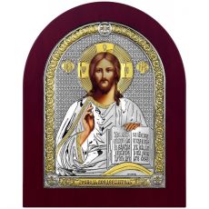 Икона Спас Вседержитель с деревянной рамкой (Иисус Христос)