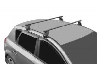 Багажник на крышу Hyundai Creta, Lux, стальные прямоугольные дуги