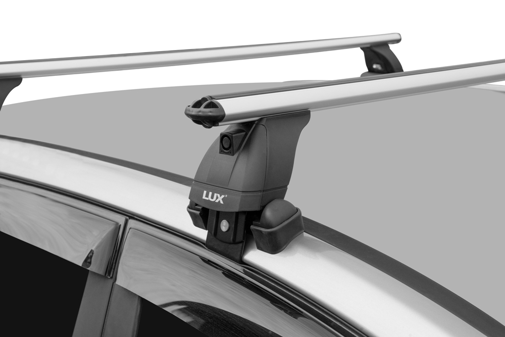 Багажник на крышу Hyundai Creta, Lux, аэродинамические дуги (53 мм)