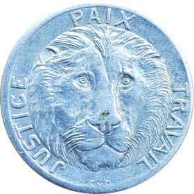 Конго - 10 франков 1965 Лев