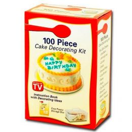 Набор для украшения тортов 100 PIECE CAKE DECORATION KIT, вид 1