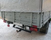 Фаркоп на УАЗ Cargo 2011-, УАЗ Profi 2017- без снятия и подрезки бампера. Тип шара: F. Нагрузки: 2000/100 кг