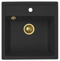 Кухонная мойка ZorG Granit GR 515 BLACK BRONZE