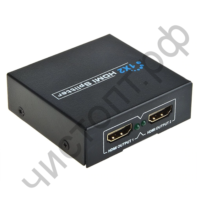 Конвертер разветвитель HDMI-SPLITTER 1080P 3D, 1x2 порта HD-34