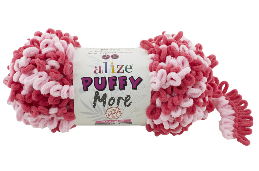 Puffy ПУФФИ More (ALIZE) 6274 малиново-розовый