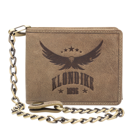 Бумажник Klondike Happy Eagle, коричневый